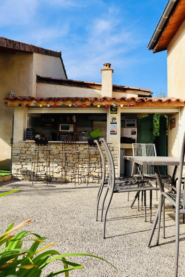 Chambre Double "Le Pecher" Saillans Saillans  Bagian luar foto